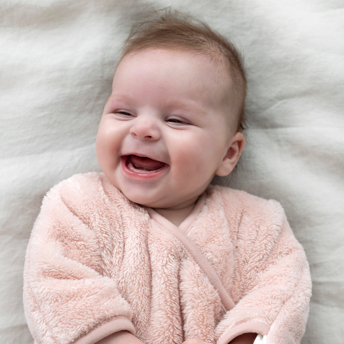 Gigoteuse avec moufles hiver - TOG 2.5 Chaud tout doux blush, BEMINI