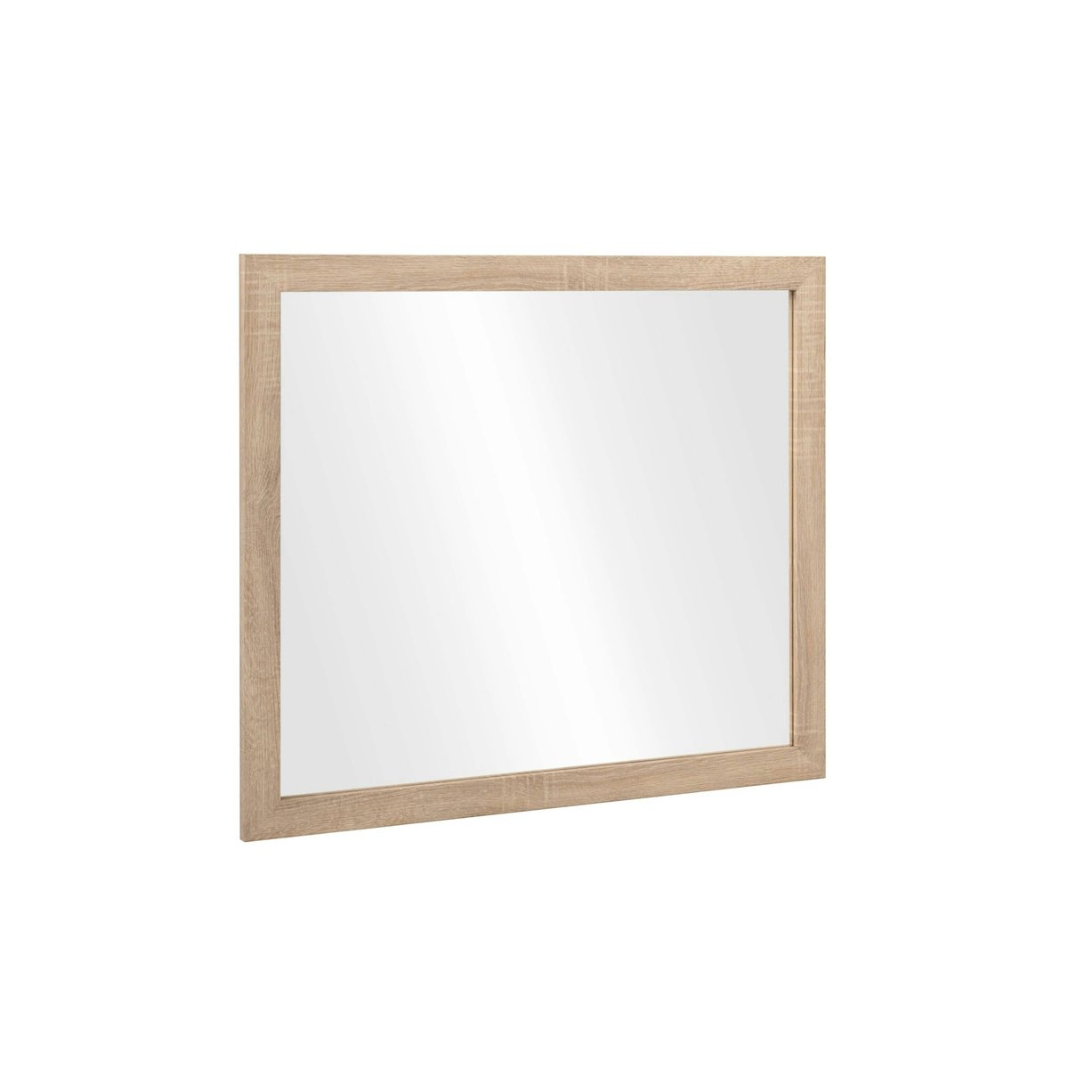 Miroir mural rectangulaire à encadrement SONA bois naturel, PIER IMPORT