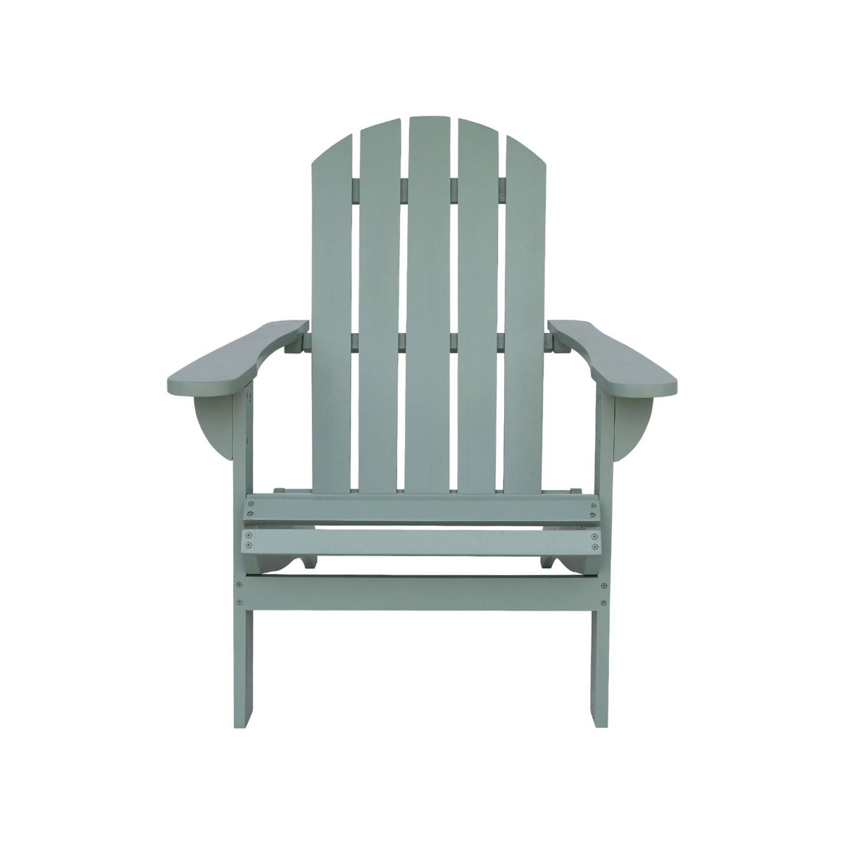 Fauteuil bois d'acacia avec accoudoirs KERINA bleu, SWEEEK
