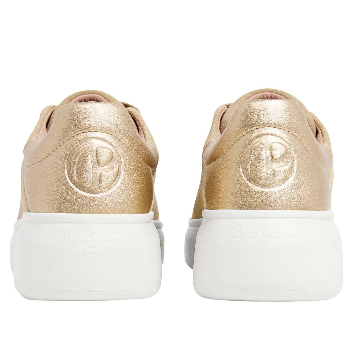Yara - Baskets En Daim À Semelle Cupsole beige sable, PEPE JEANS