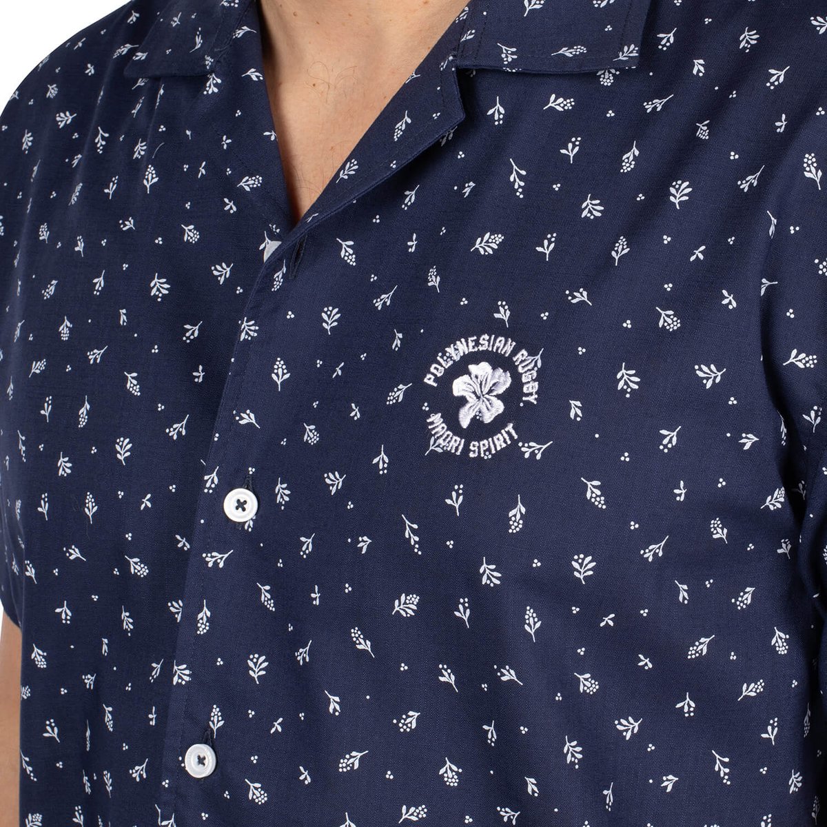 Chemise imprimée navy, SHILTON