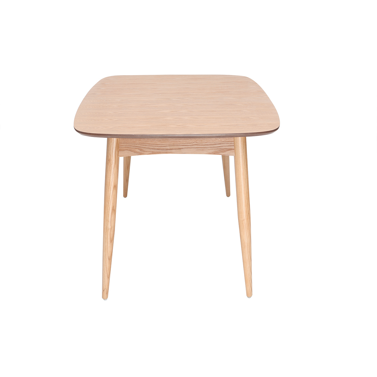 Table à manger extensible frêne L130-190 cm NORDECO frêne, MILIBOO