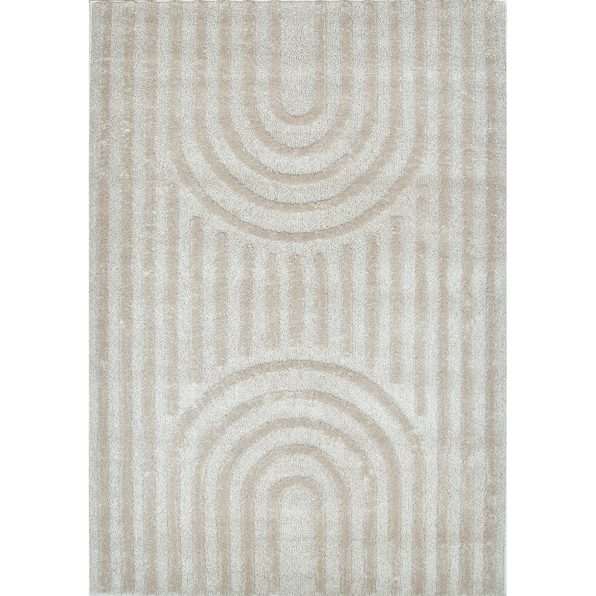Tapis salon arc HARMONIE crème, NAZAR RUGS