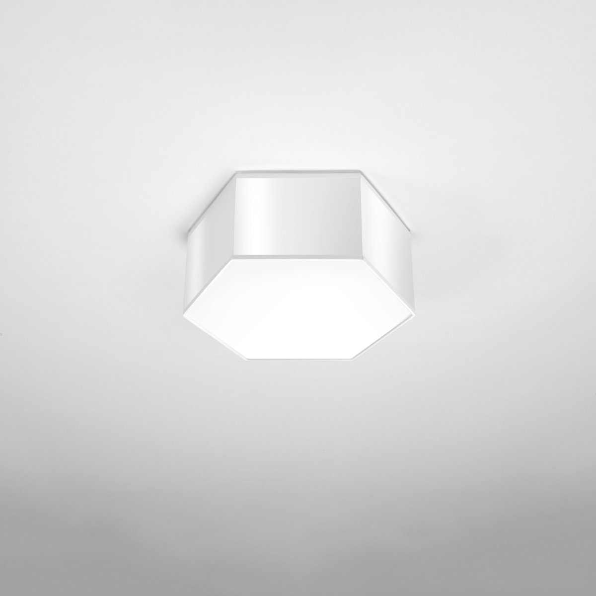 Plafonnier PVC Blanc E27 2 Sunde 13 blanc, EDEN