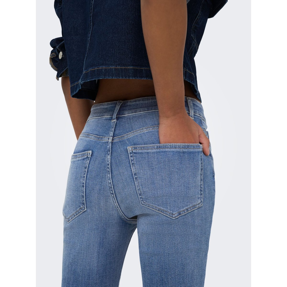 Jean Skinny light blue denim, ONLY