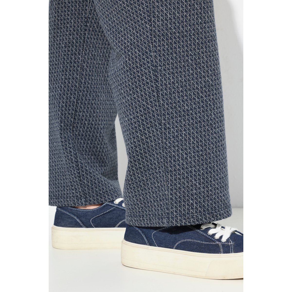 Pantalon Rose en molleton de coton bio marine, ULLA POPKEN