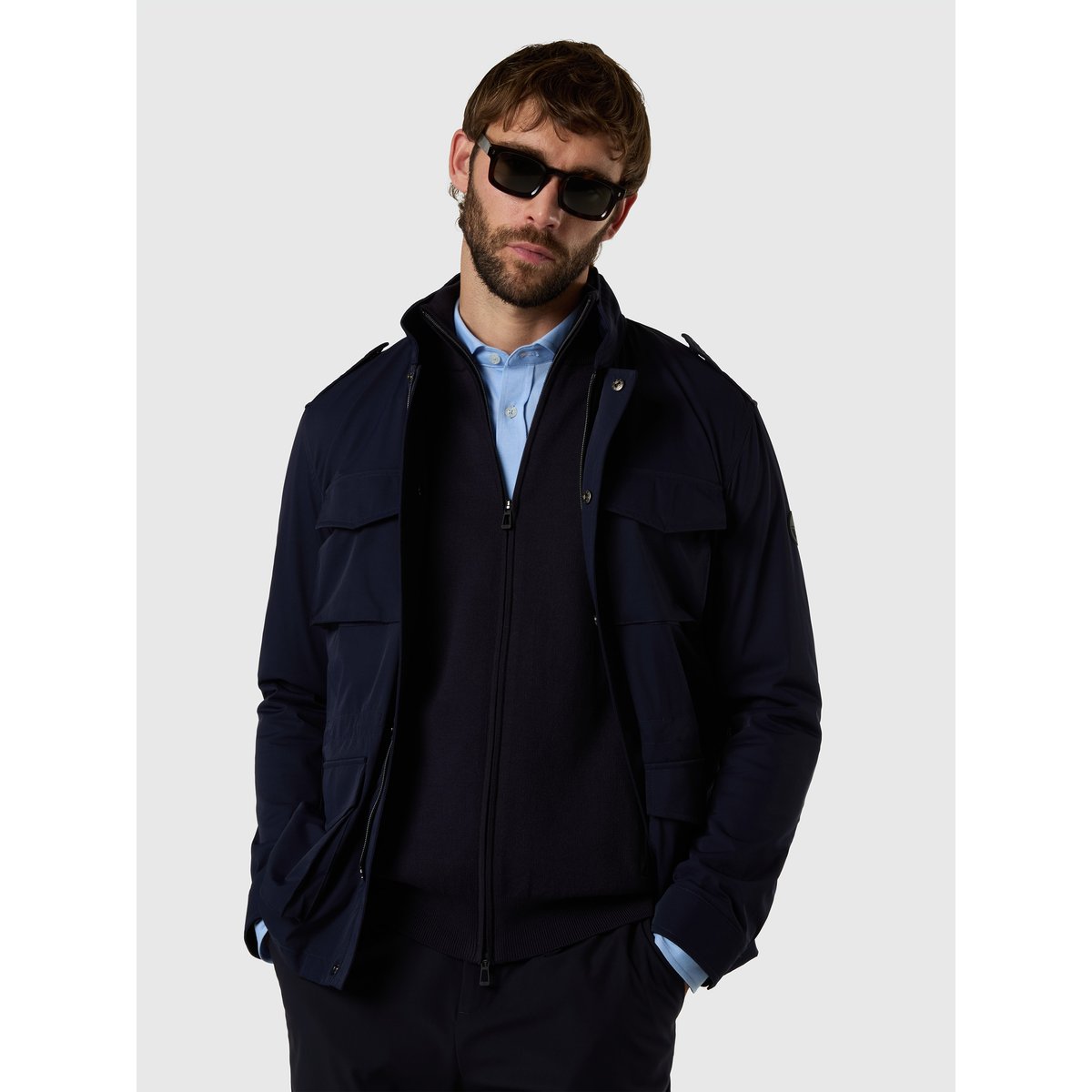 Veste RICHMOND M-65 bleu marine, NORTH SAILS