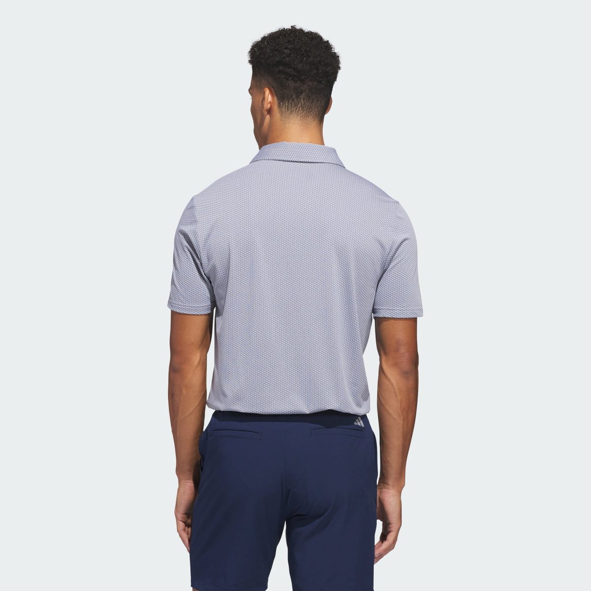 Polo Texturé Performance Polo Texturé Performance white / collegiate navy, adidas Performance