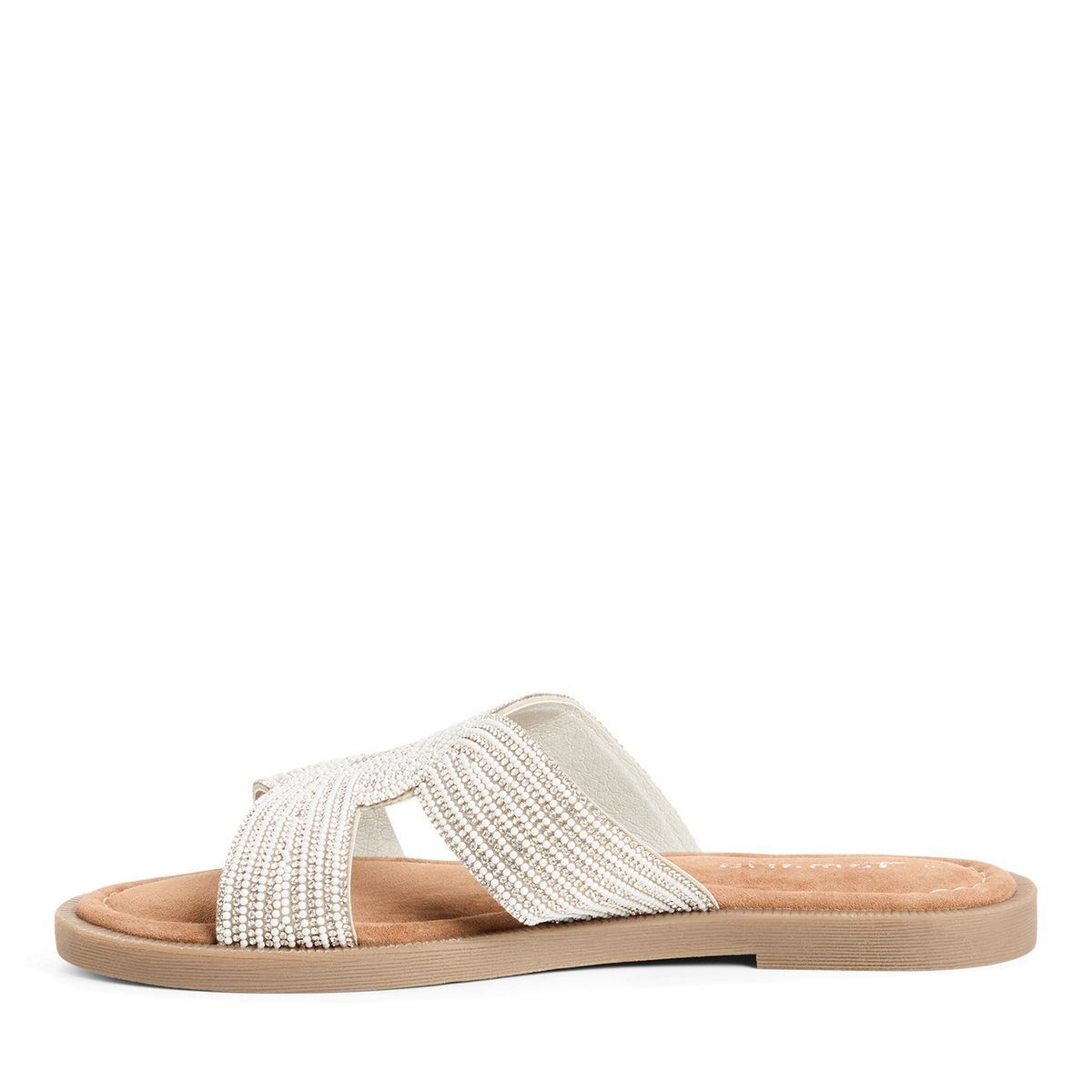 Mule en cuir multicolore, TAMARIS