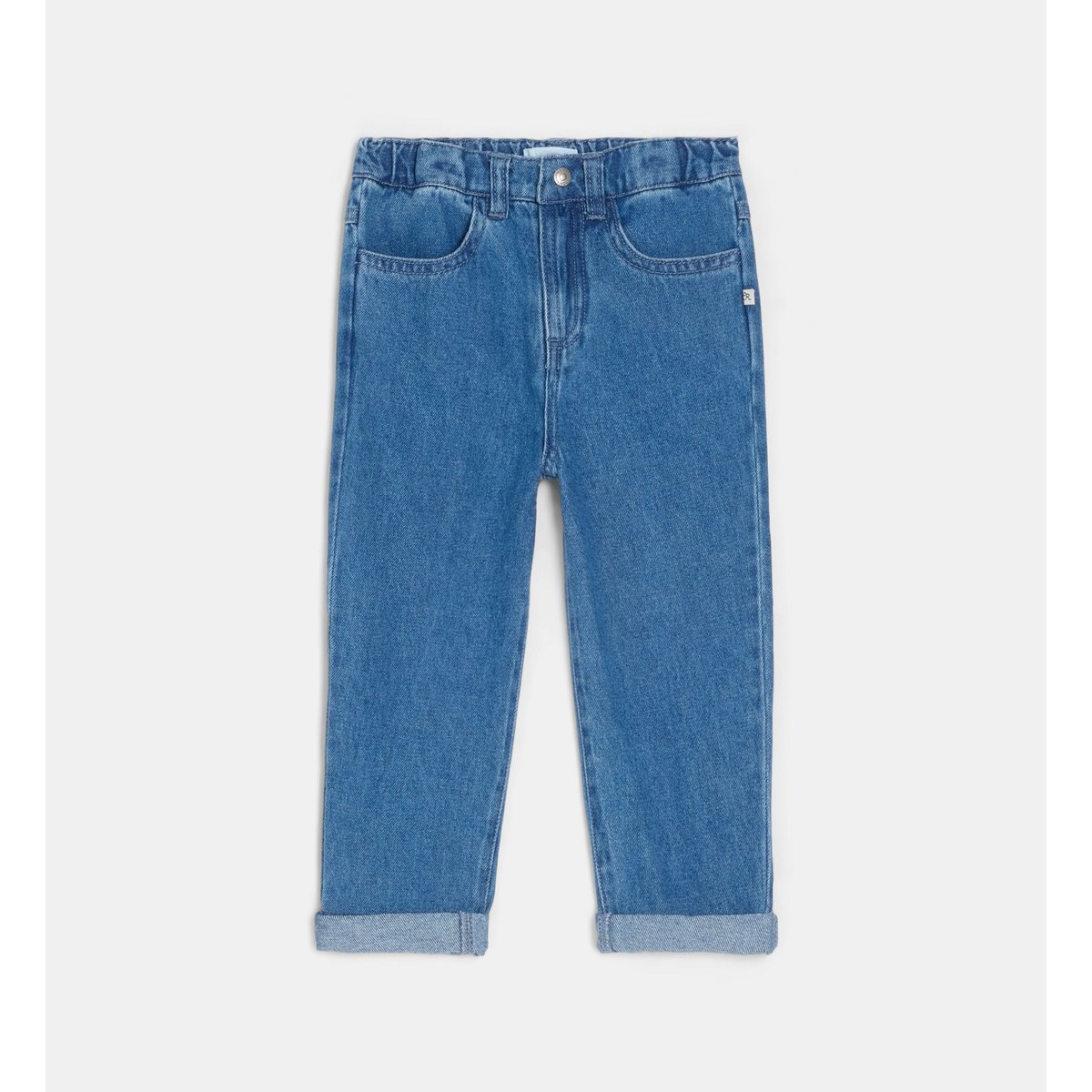 Jean tacassis coton denim bleu moyen, CADET ROUSSELLE