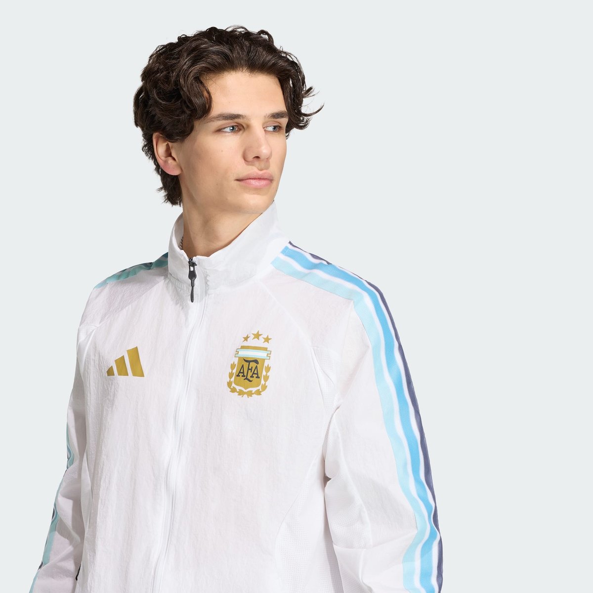 Veste Domicile Argentine Anthem Veste Domicile Argentine Anthem white, adidas Performance