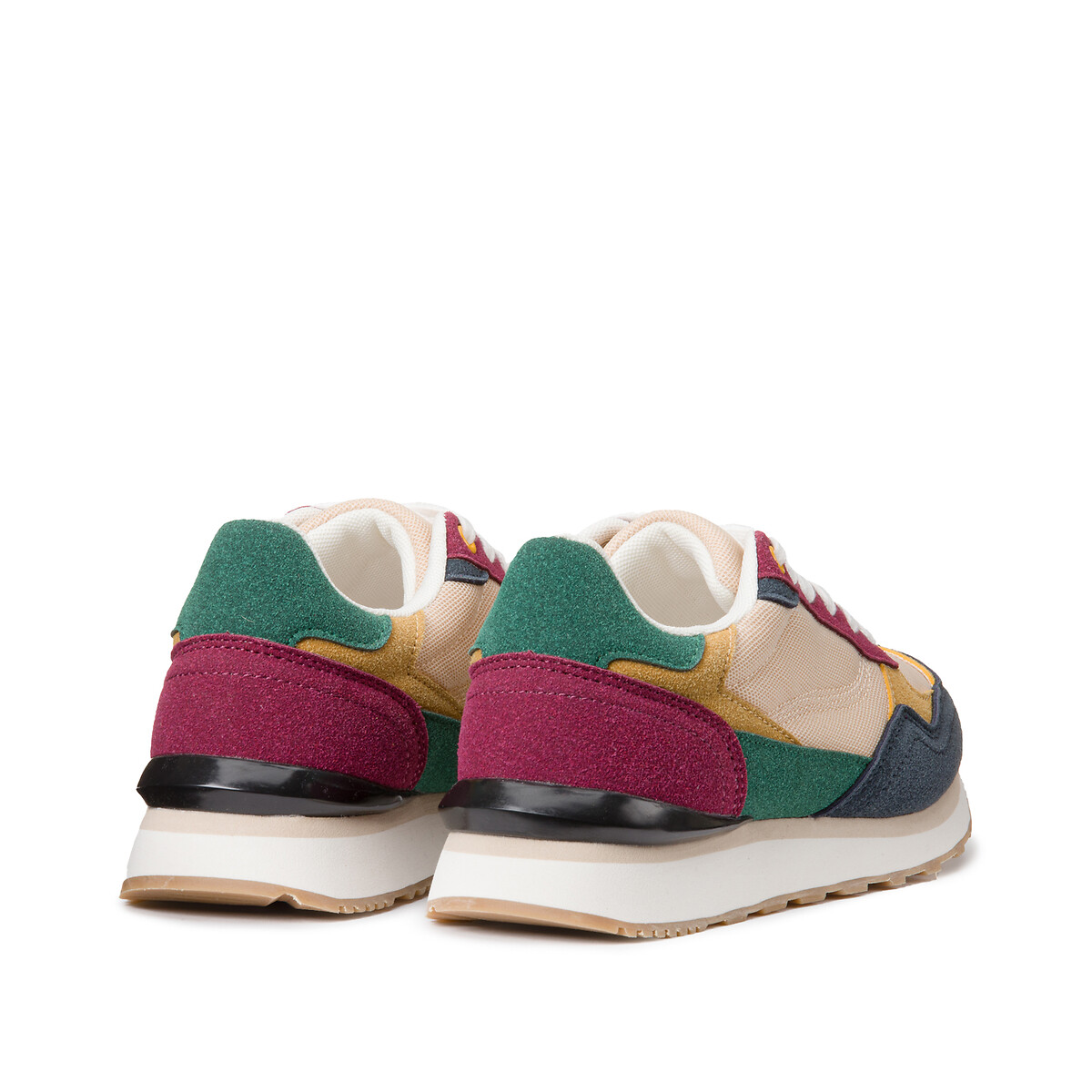 Running sneakers, multicolor, retro stijl multicolor, LA REDOUTE COLLECTIONS