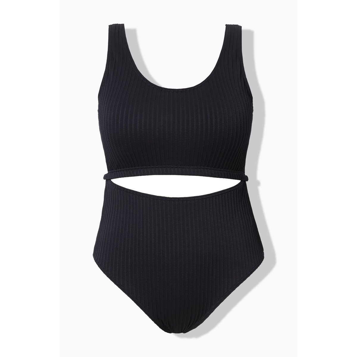 Maillot de bain 1 pièce esprit bikini noir, STUDIO UNTOLD