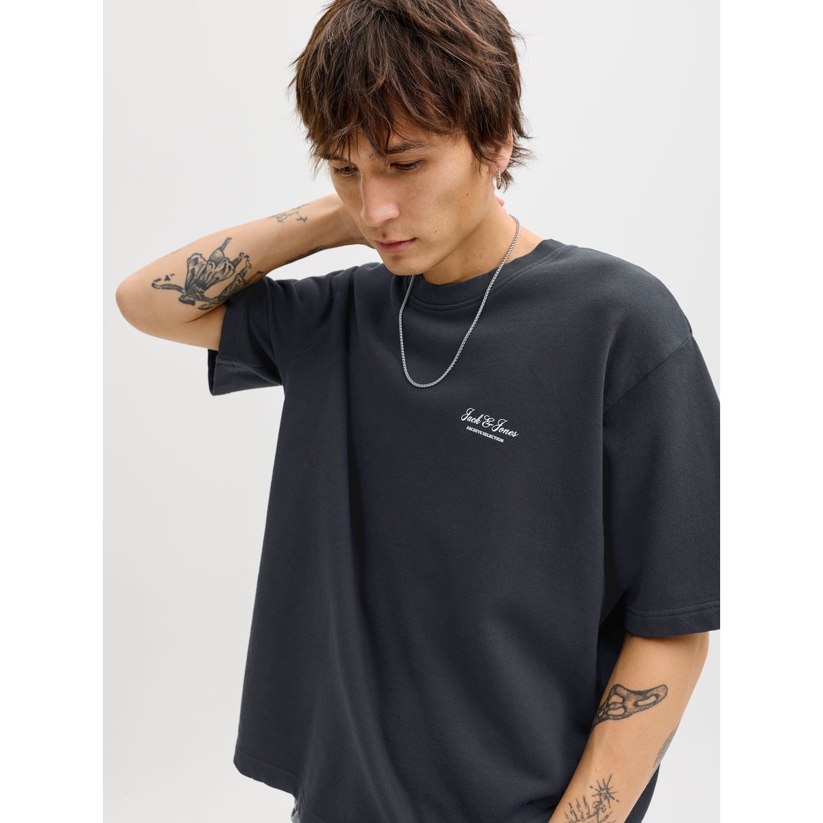 Sweat-Shirt black 1, JACK & JONES