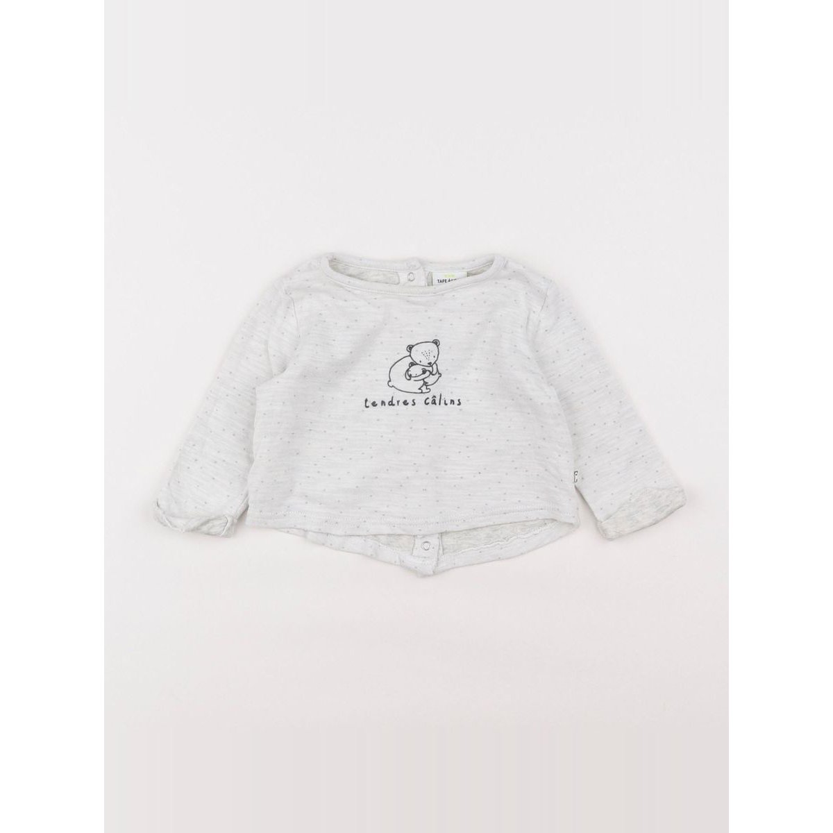 Tee-shirt - Très bon état gris, TAPE A L'OEIL