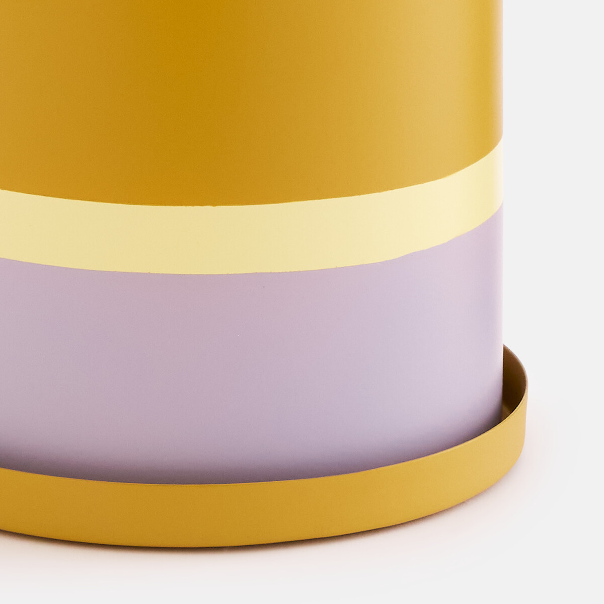 Cache-pot en métal fer peint, diamètre 16 cm, PALAVAS multicolore, LA REDOUTE INTERIEURS