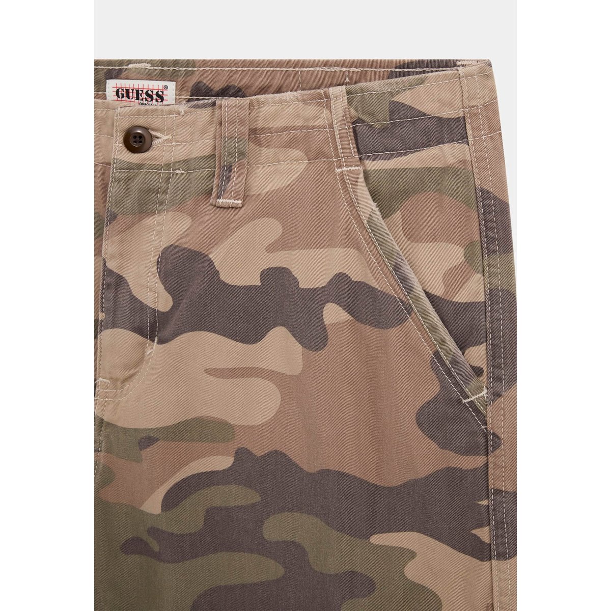 Short Cargo En Twill camouflage, GUESS