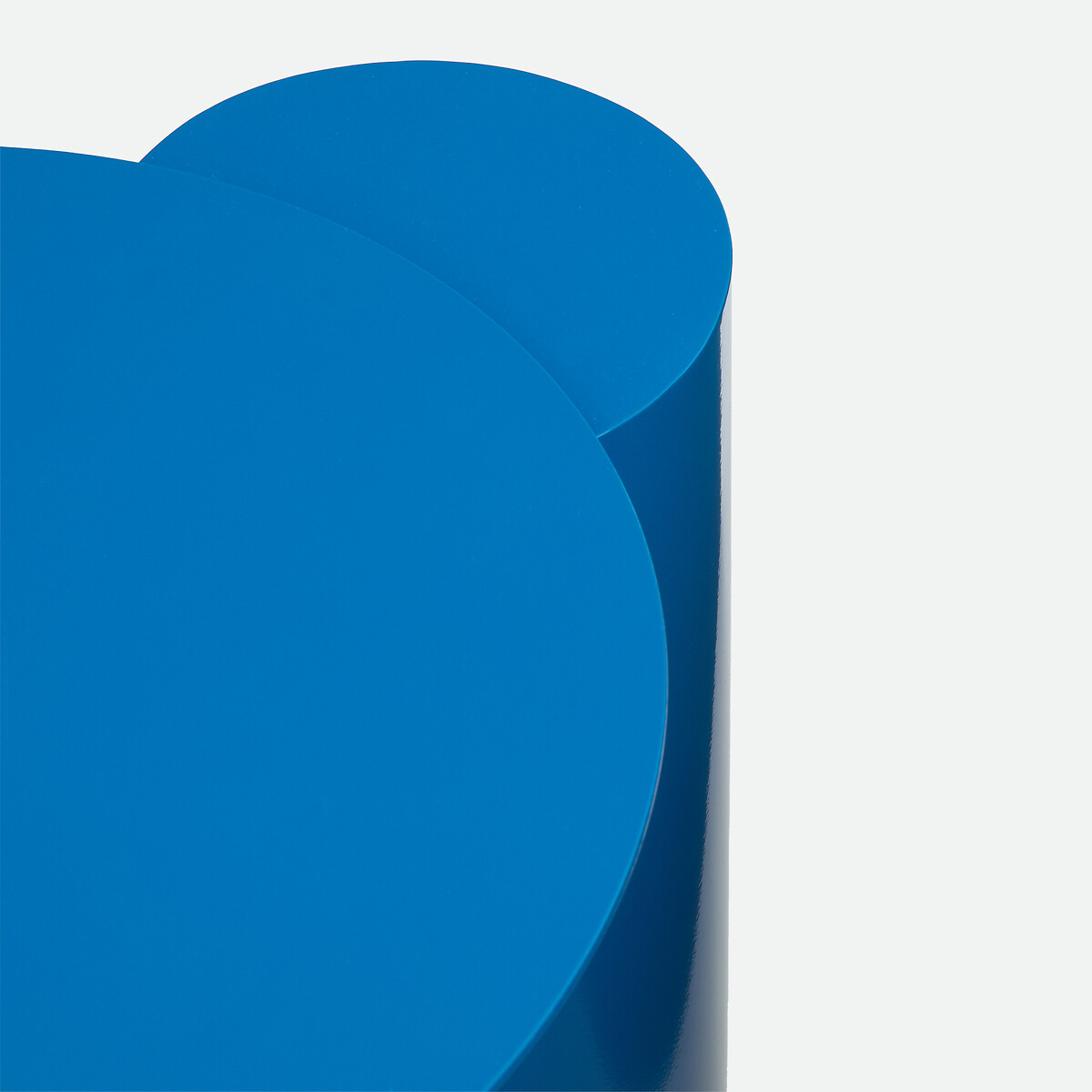 Bout de canapé, métal acier, OBBO bleu, LA REDOUTE INTERIEURS