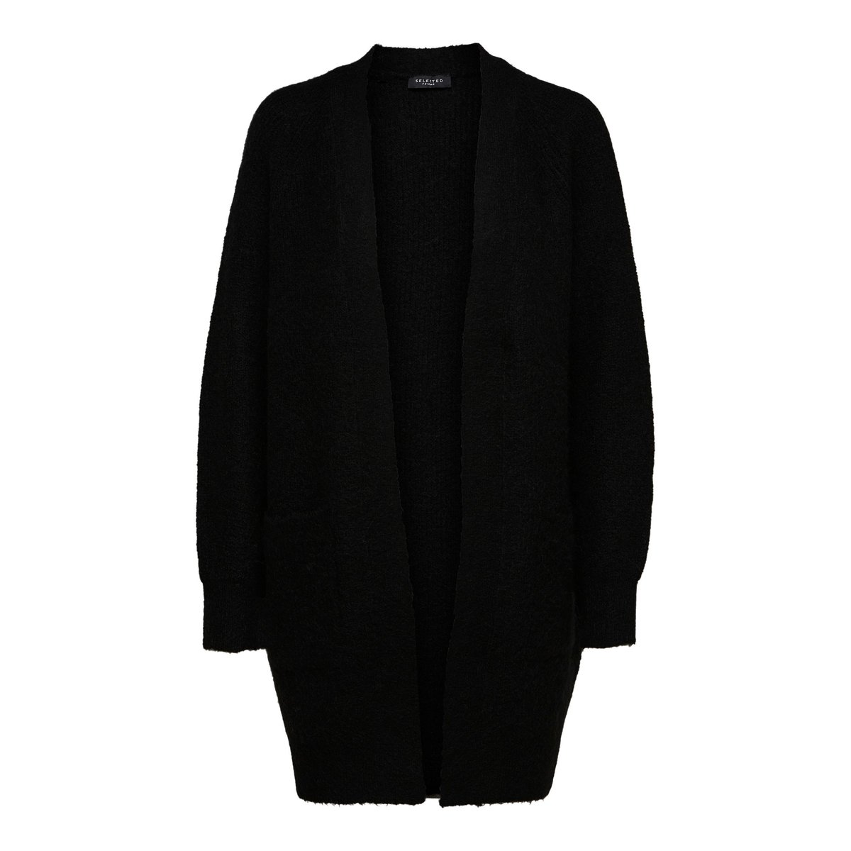 Cardigan En Maille black, SELECTED