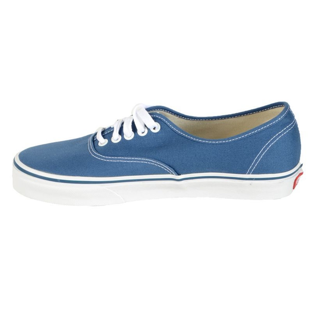 Baskets basses en toile bleu navy / blanc, VANS