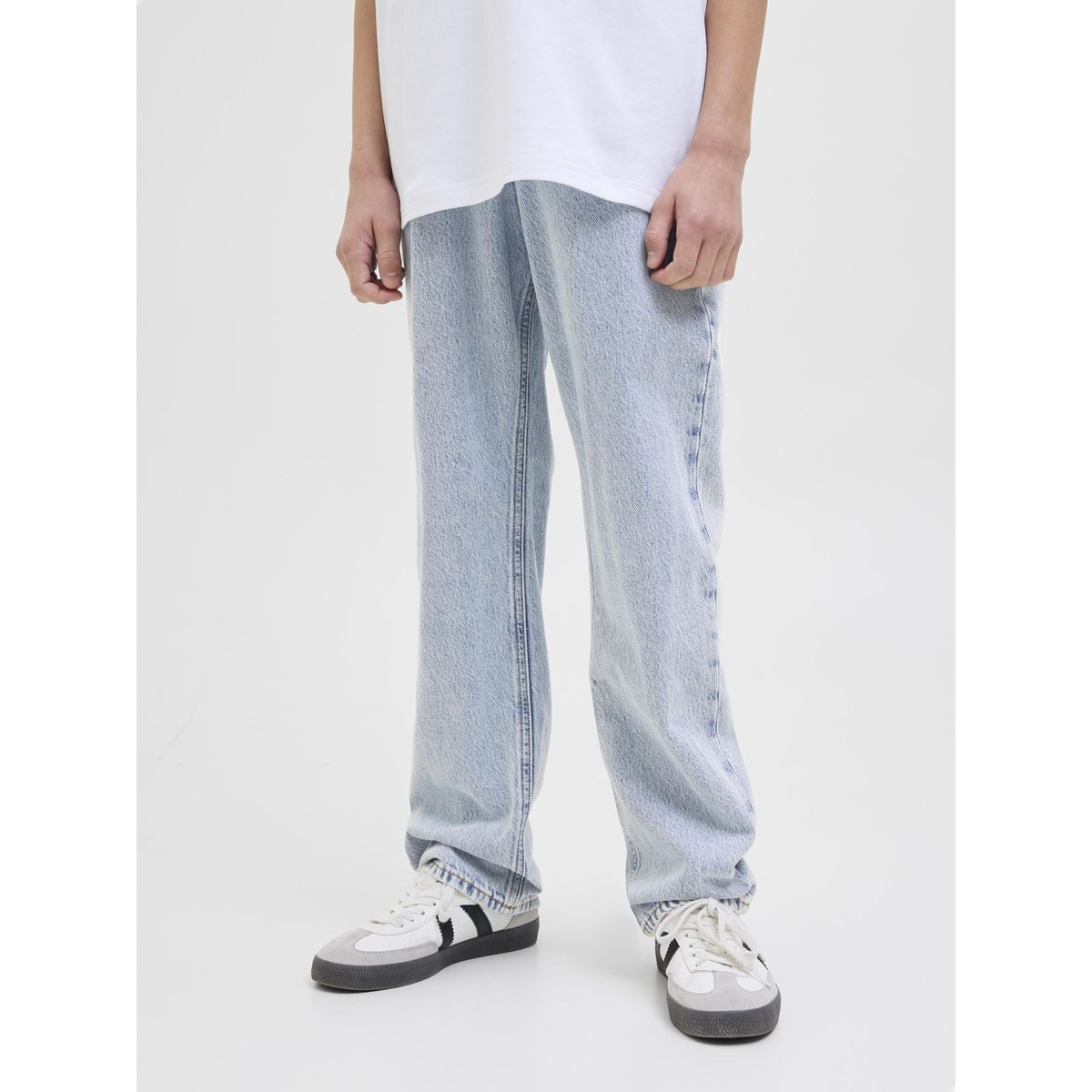 Jean Coupe Décontractée JJICHRIS JJORIGINAL AKM 160 SN JNR Jean coupe décontractée Junior blue denim, JACK & JONES JUNIOR