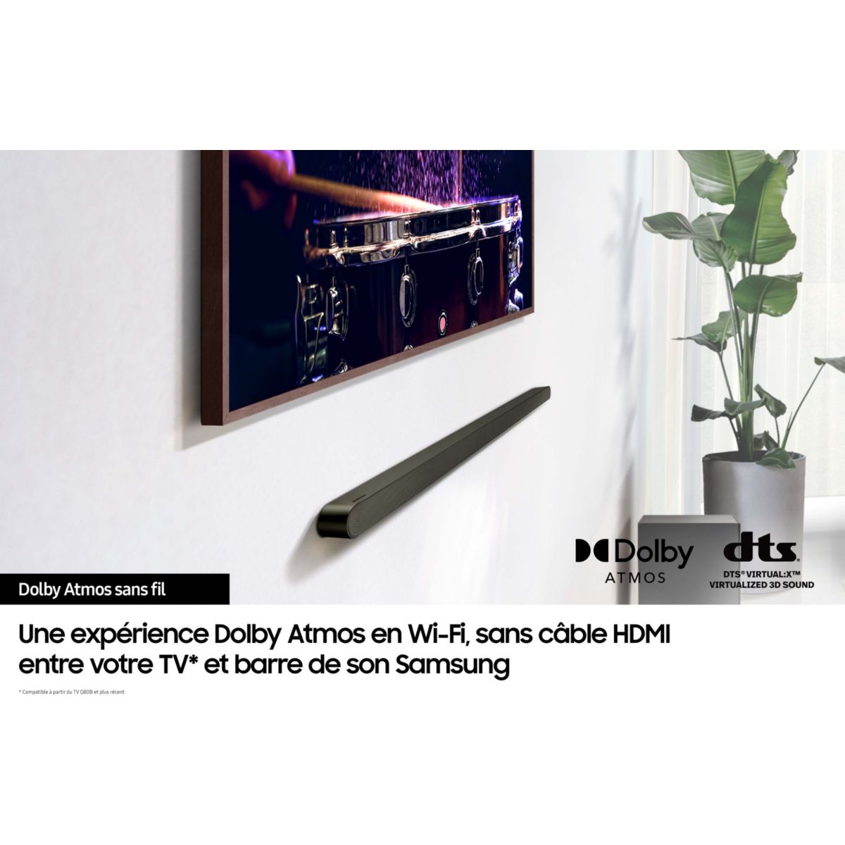 Barre de son HW-S710D noir titane, SAMSUNG