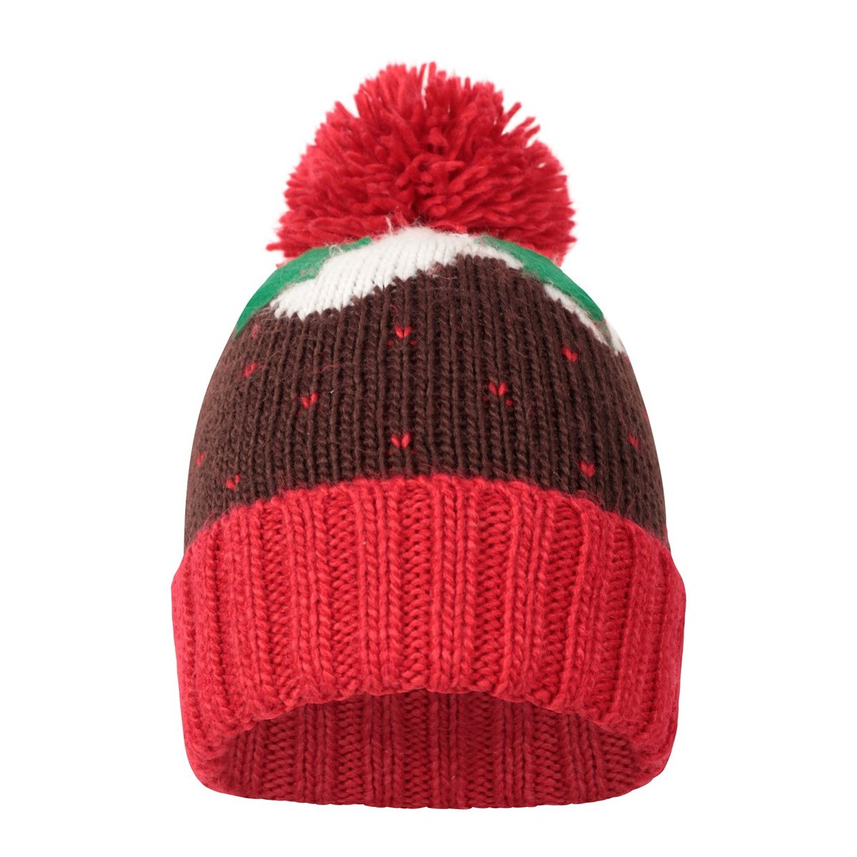 Bonnet rouge / marron / blanc, MOUNTAIN WAREHOUSE