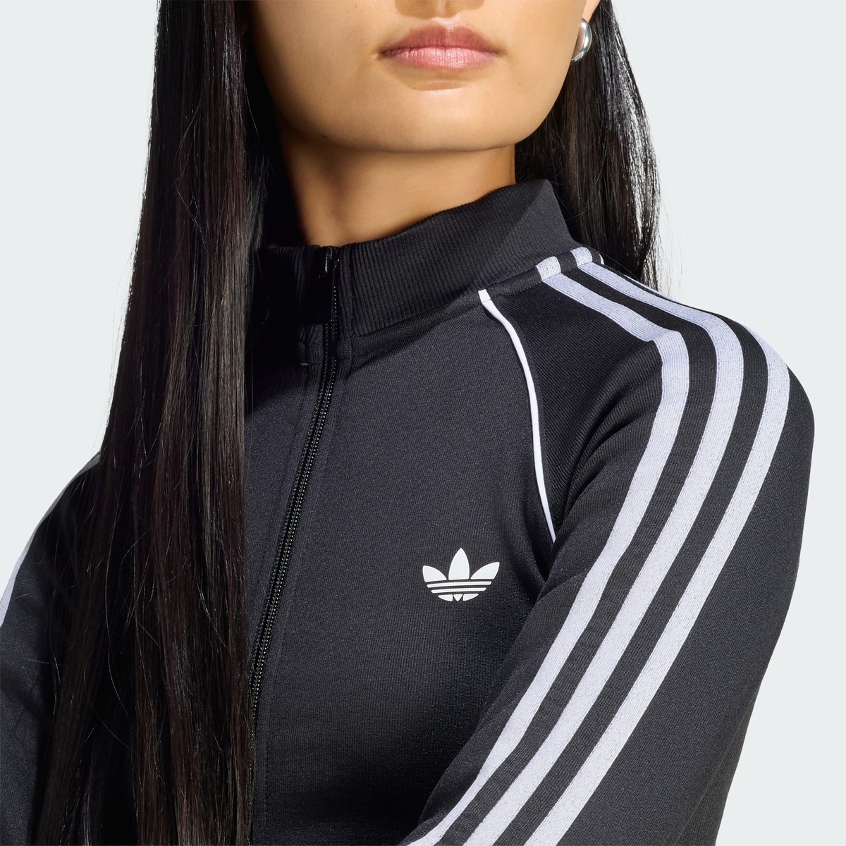 Veste De Survêtement Seamless Essentials 3 Stripes Veste De Survêtement Seamless Essentials 3 Stripes black, adidas Originals
