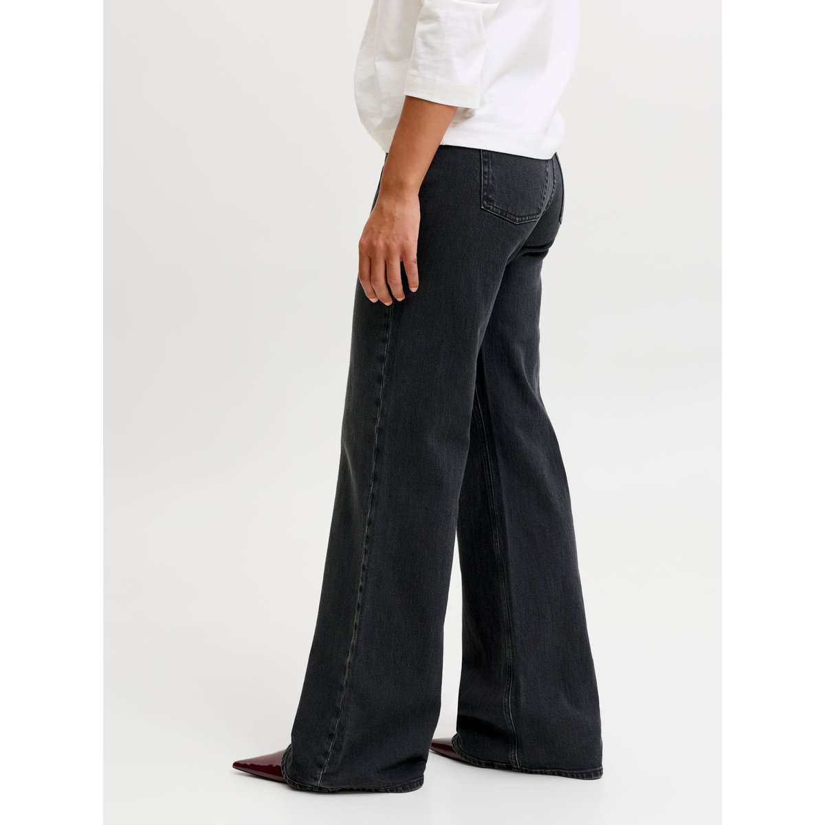 Jean Coupe Évasée black denim, JJXX