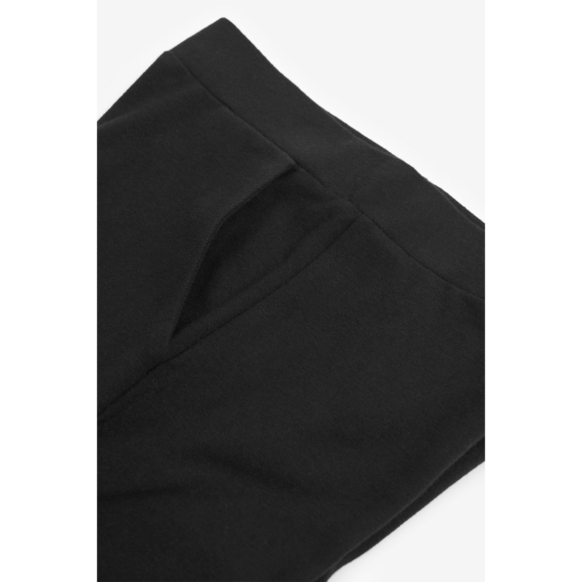Pantalon large en jersey noir, NEXT