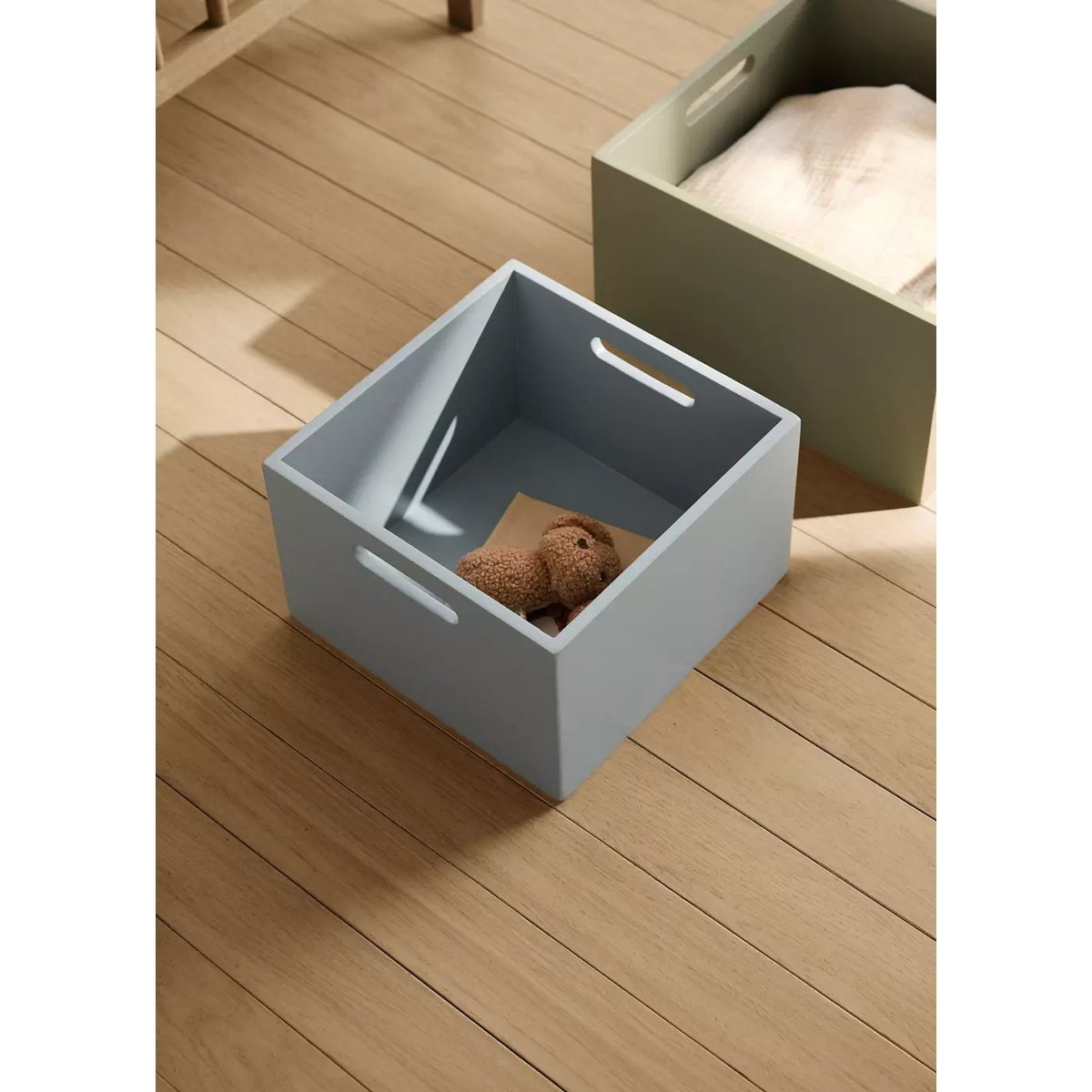 Boîte moyenne pour enfant bleu, MANGO HOME