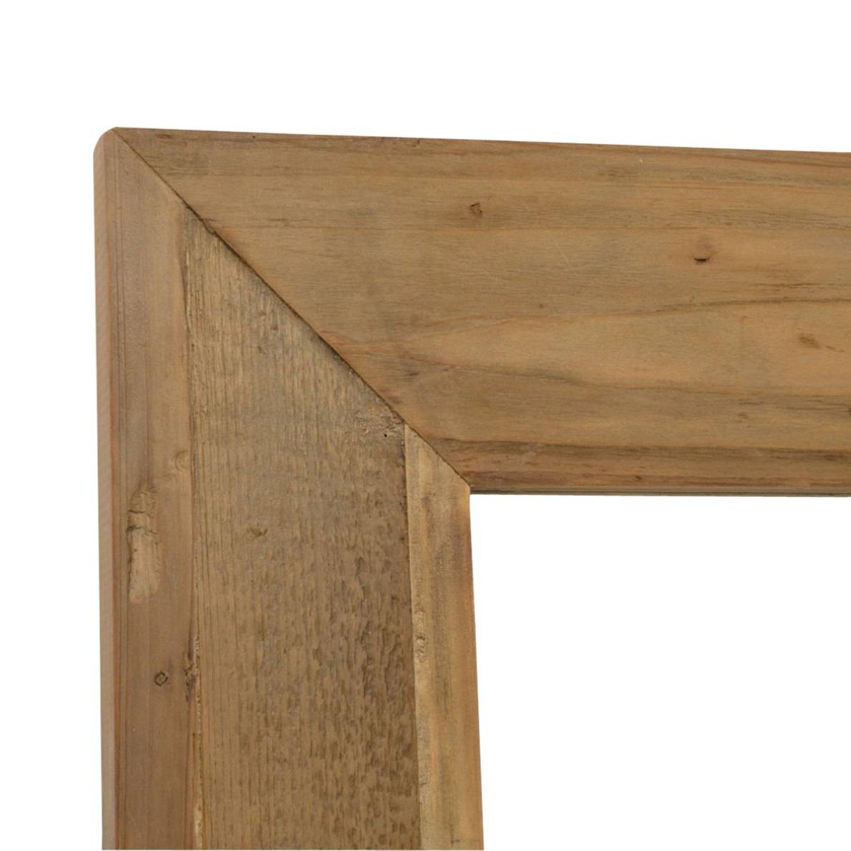 Miroir en bois recyclé rectangle GARANCE bois clair, MADE IN MEUBLES
