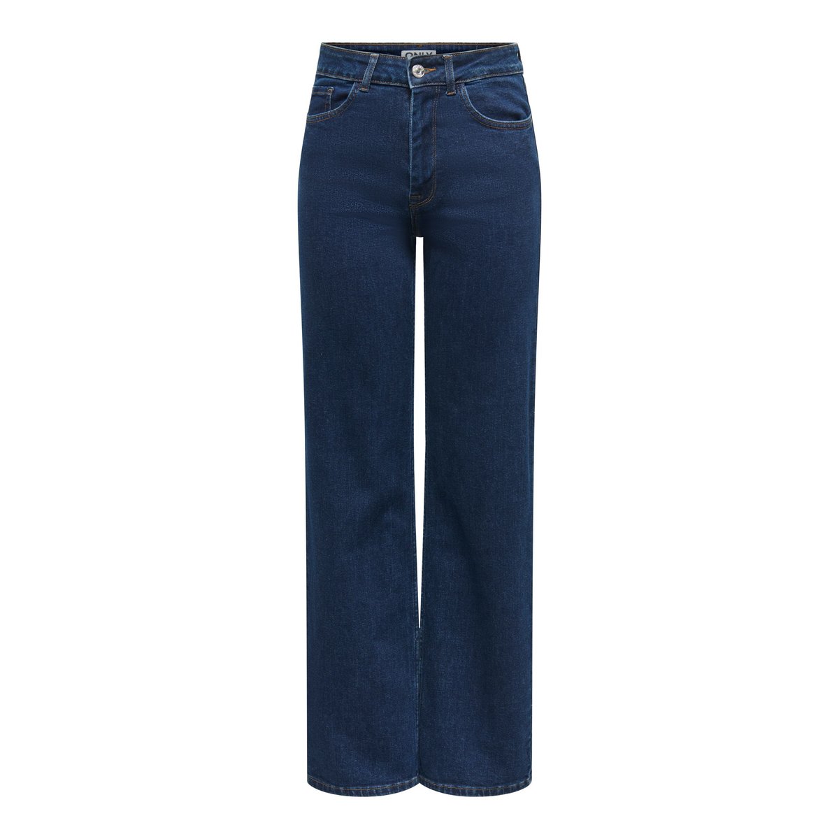 Jean À Jambe Large dark blue denim, ONLY