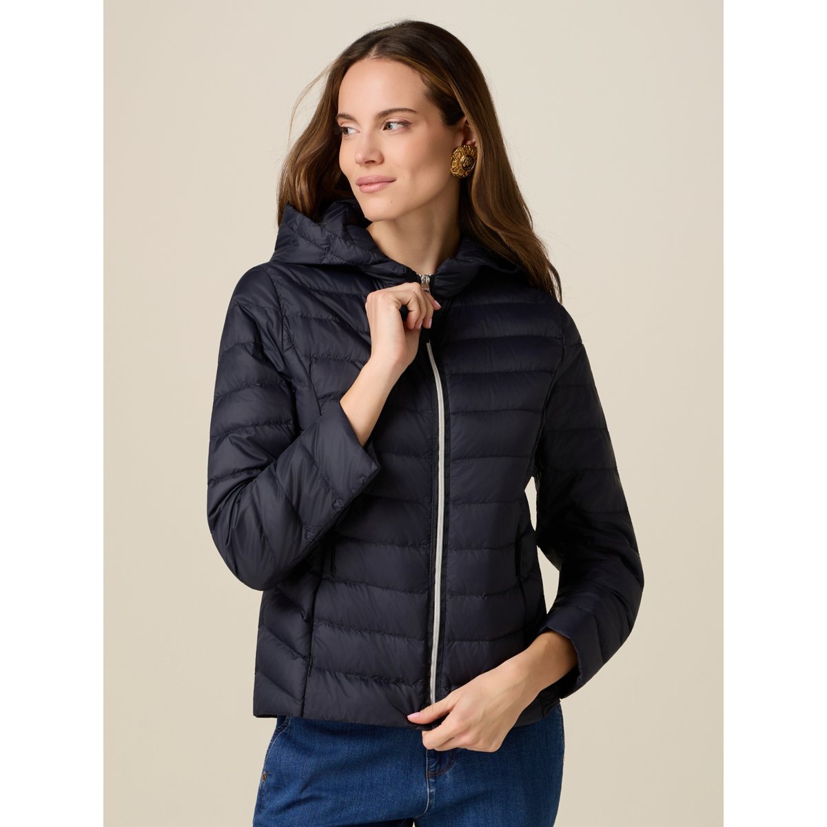Veste matelassée légère bleu, OLTRE
