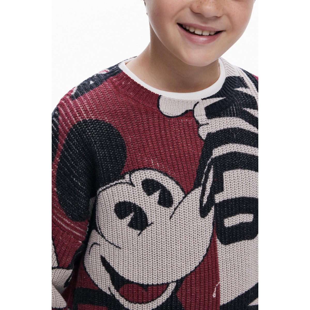 Pull Mickey Mouse™ rouge, DESIGUAL