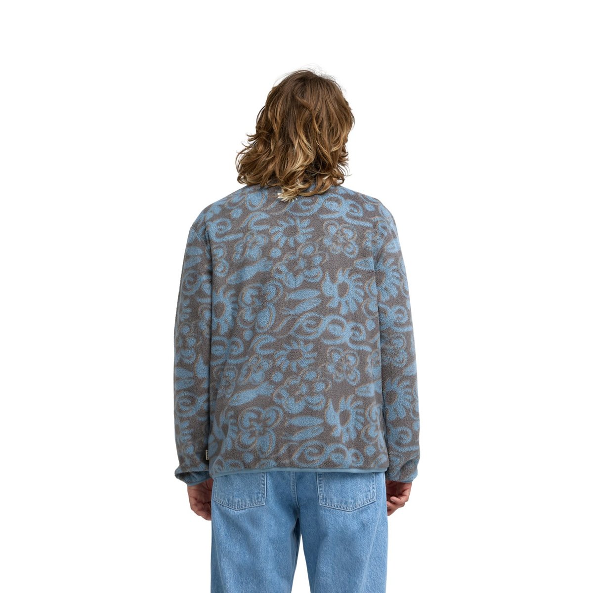 Polaire zippée TY WILLIAMS CARRY ON WARMER bleu blue fog, BILLABONG
