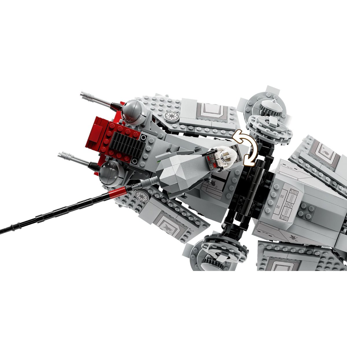 LEGO Star Wars Marcheur AT-TE 75337 - Jouet de Construction Épique multicolore, LEGO