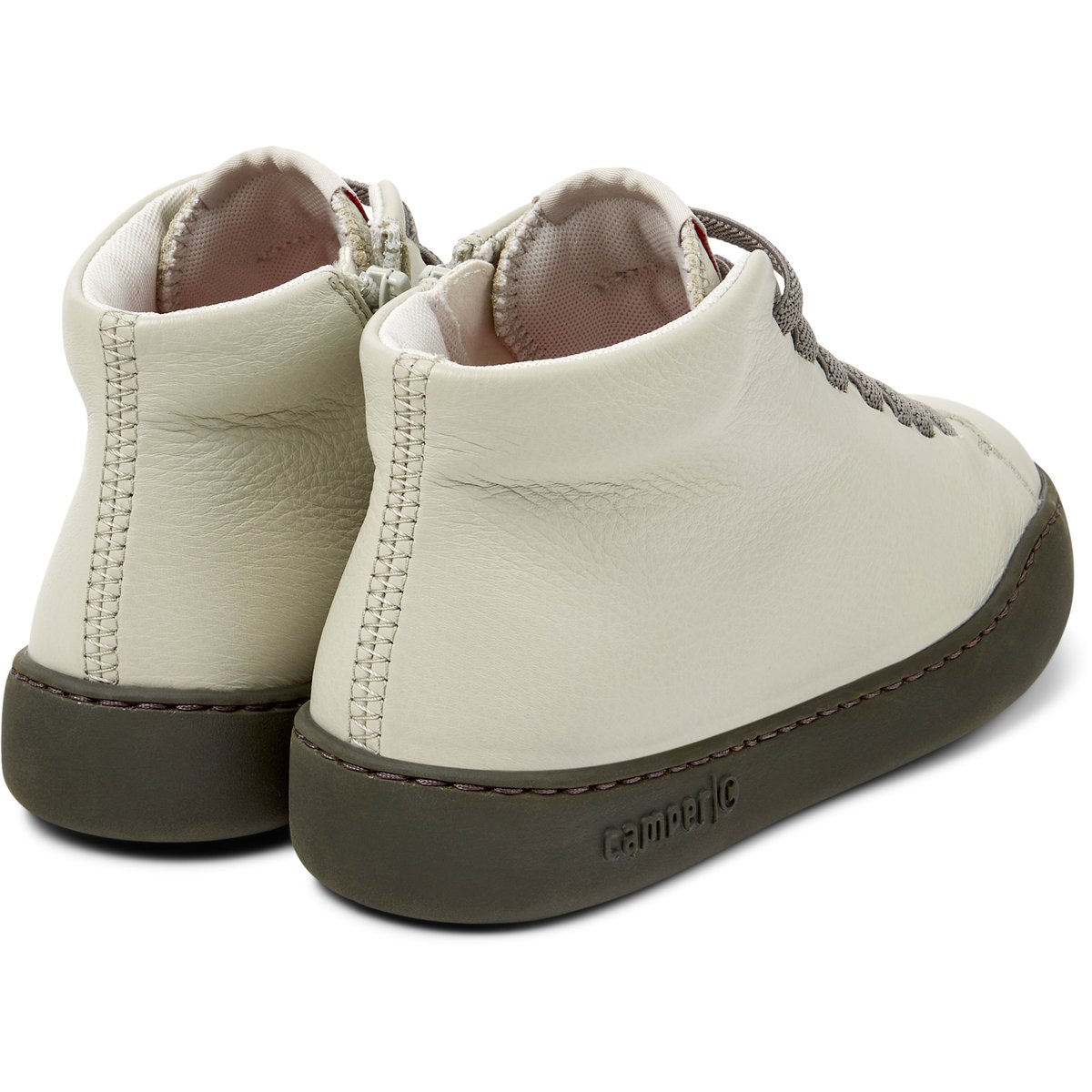 Baskets Peu Touring Smooth Leather beige clair, CAMPER