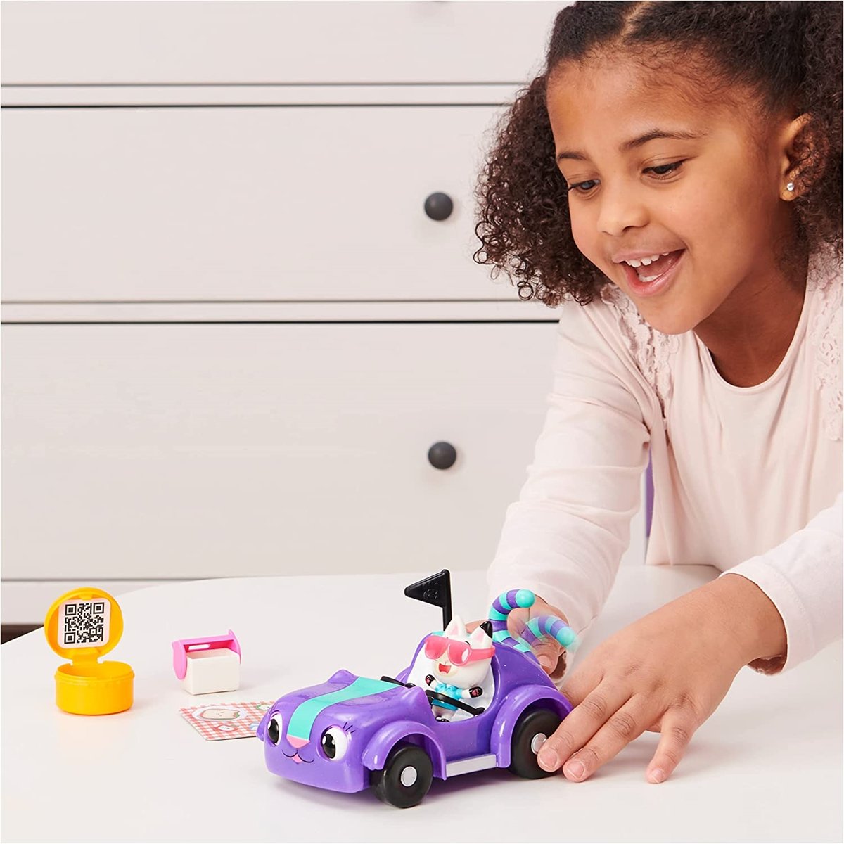Gabby's Dollhouse - Gabby et la Maison Magique violet, SPIN MASTER