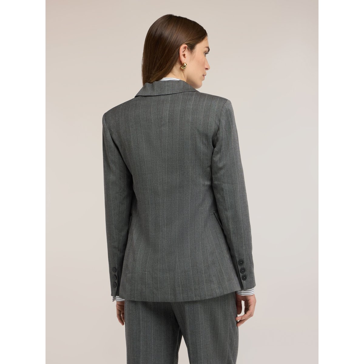 Veste croisée gris, MOTIVI