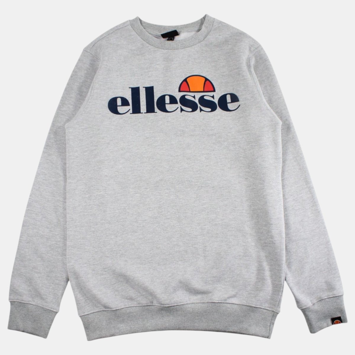 Sweat col rond imprimé, manches longues HERITAGE gris clair, ELLESSE
