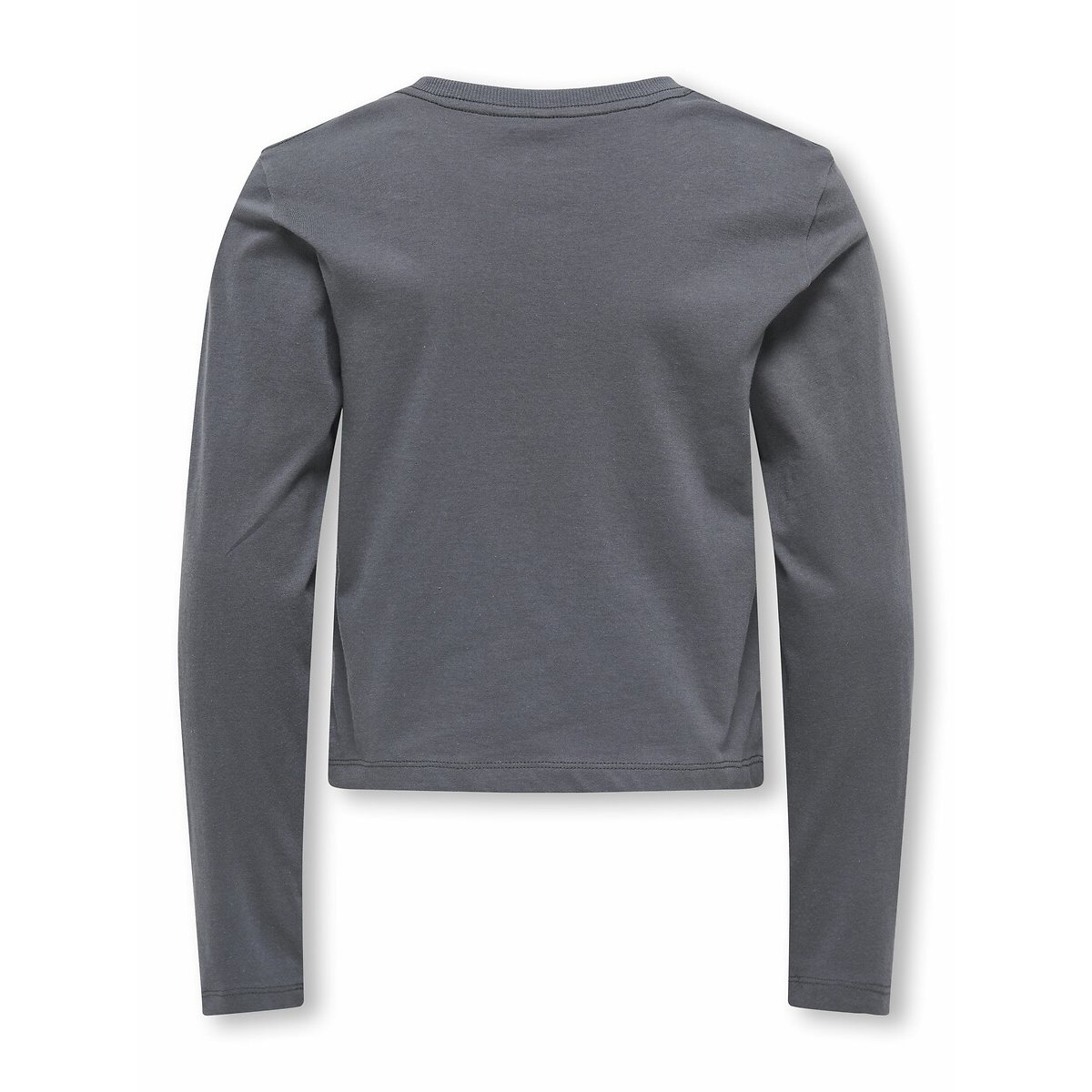 T-shirt manches longues, imprimé poitrine gris anthracite, KIDS ONLY