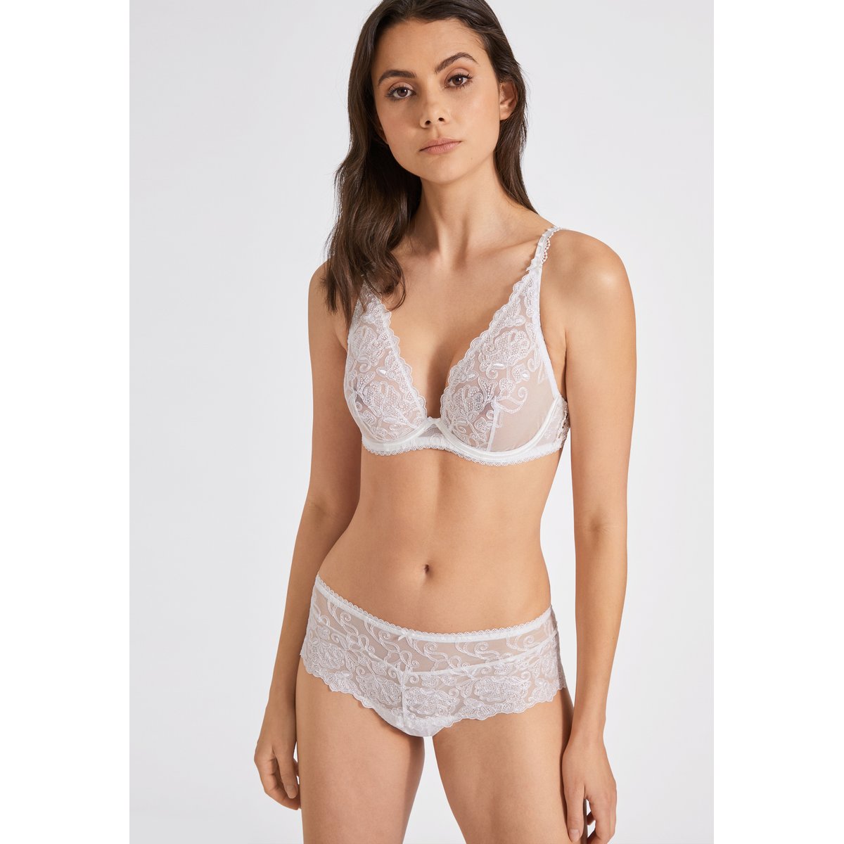 Culotte shorty Pour Toujours blanc, AUBADE