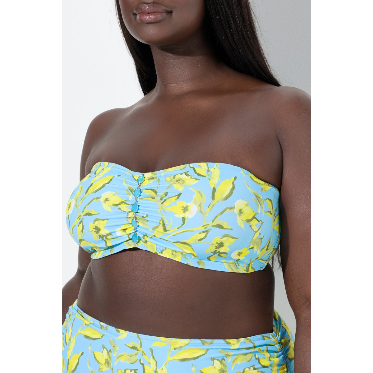 Bikini à bretelles réglables saphir clair, ULLA POPKEN