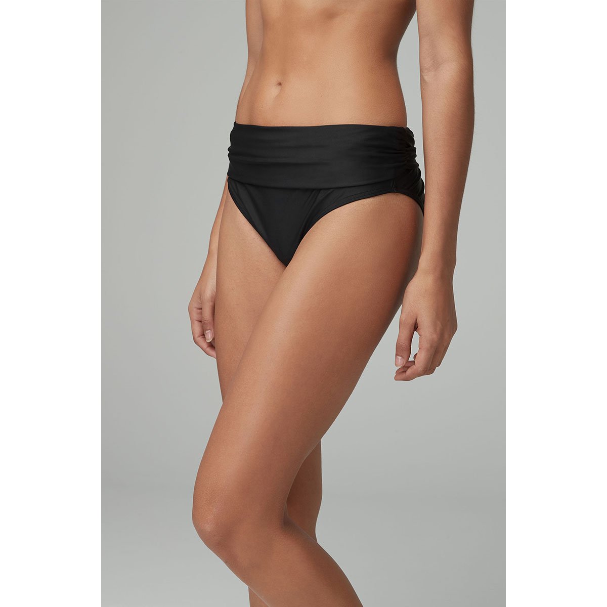 Bas De Bikini À Bord Roulé noir, NEXT