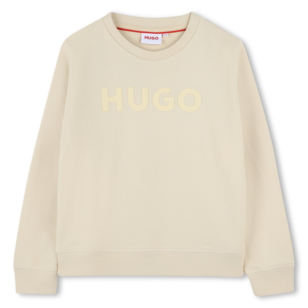 Sweat-shirt en molleton net, HUGO KIDSWEAR
