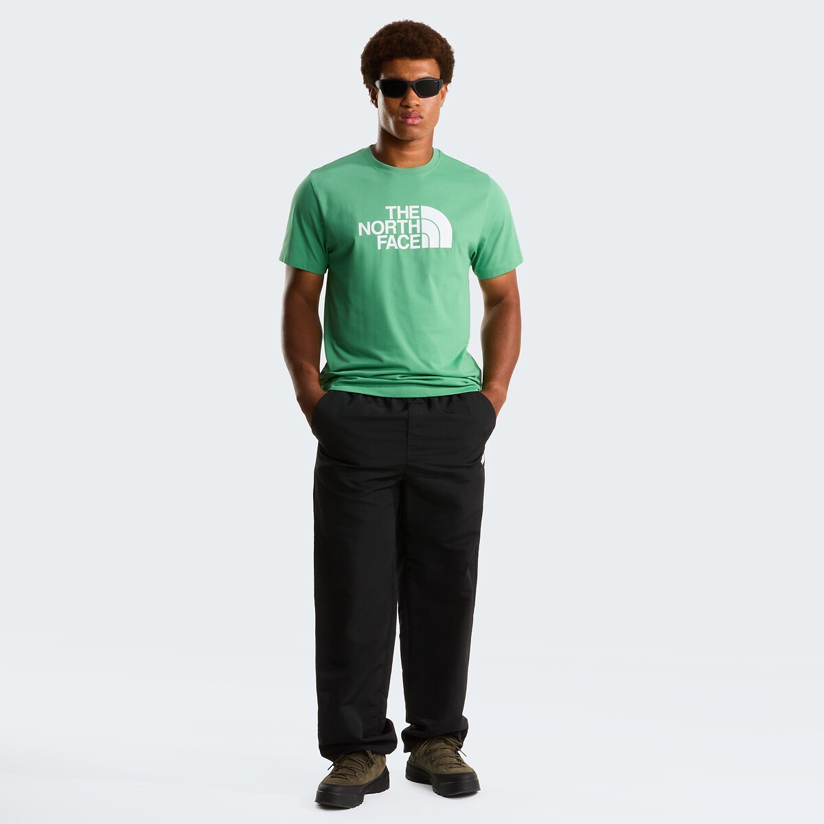 T-shirt manches courtes, Half Dome vert, THE NORTH FACE