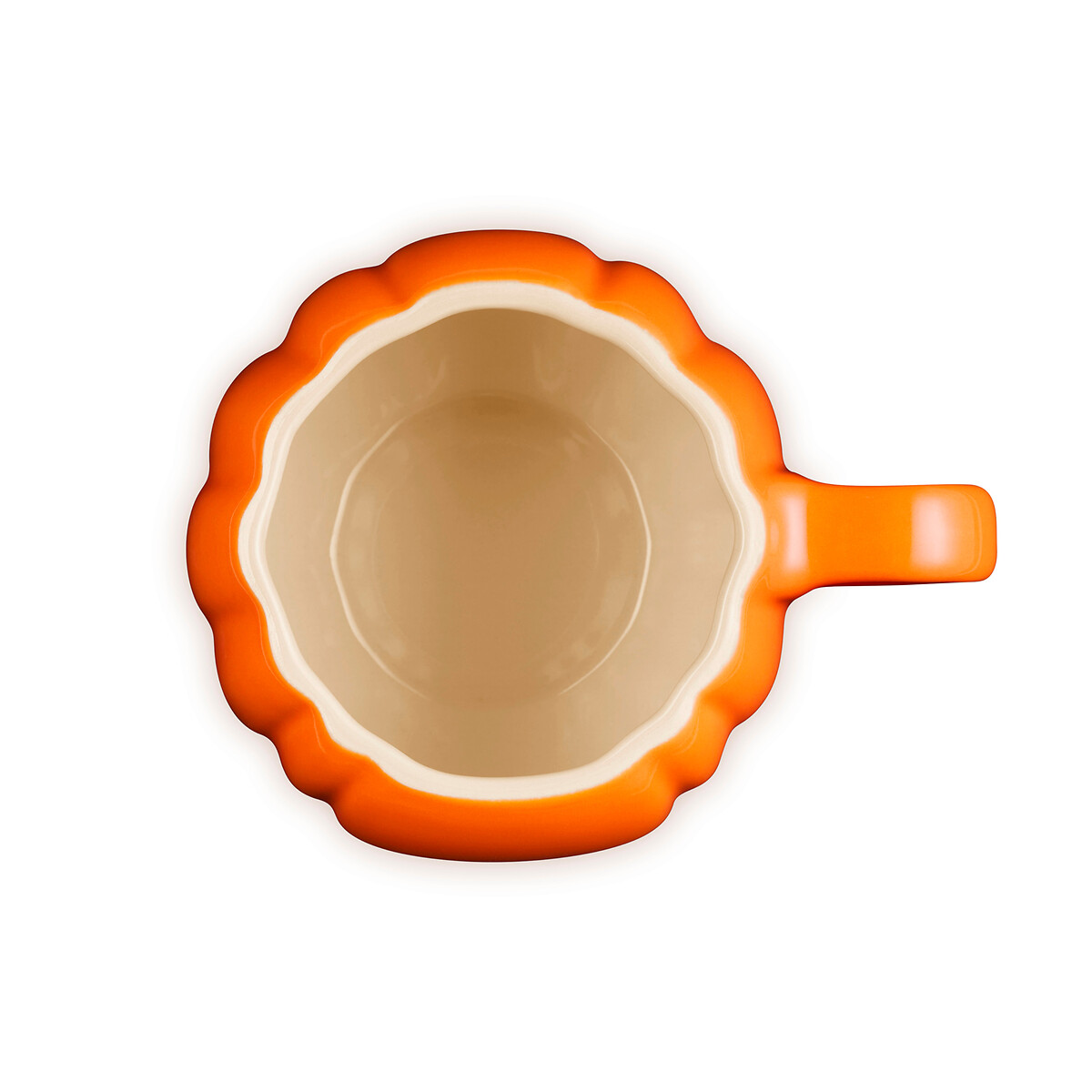 Mug citrouille 400ml volcanique, LE CREUSET