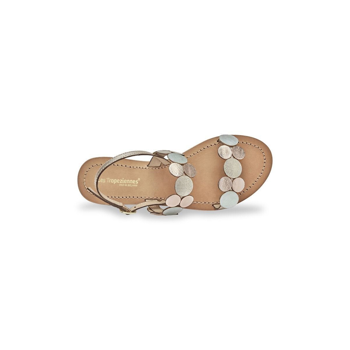 Leren sandalen Hollydot multicolor pastel, LES TROPEZIENNES PAR M.BELARBI