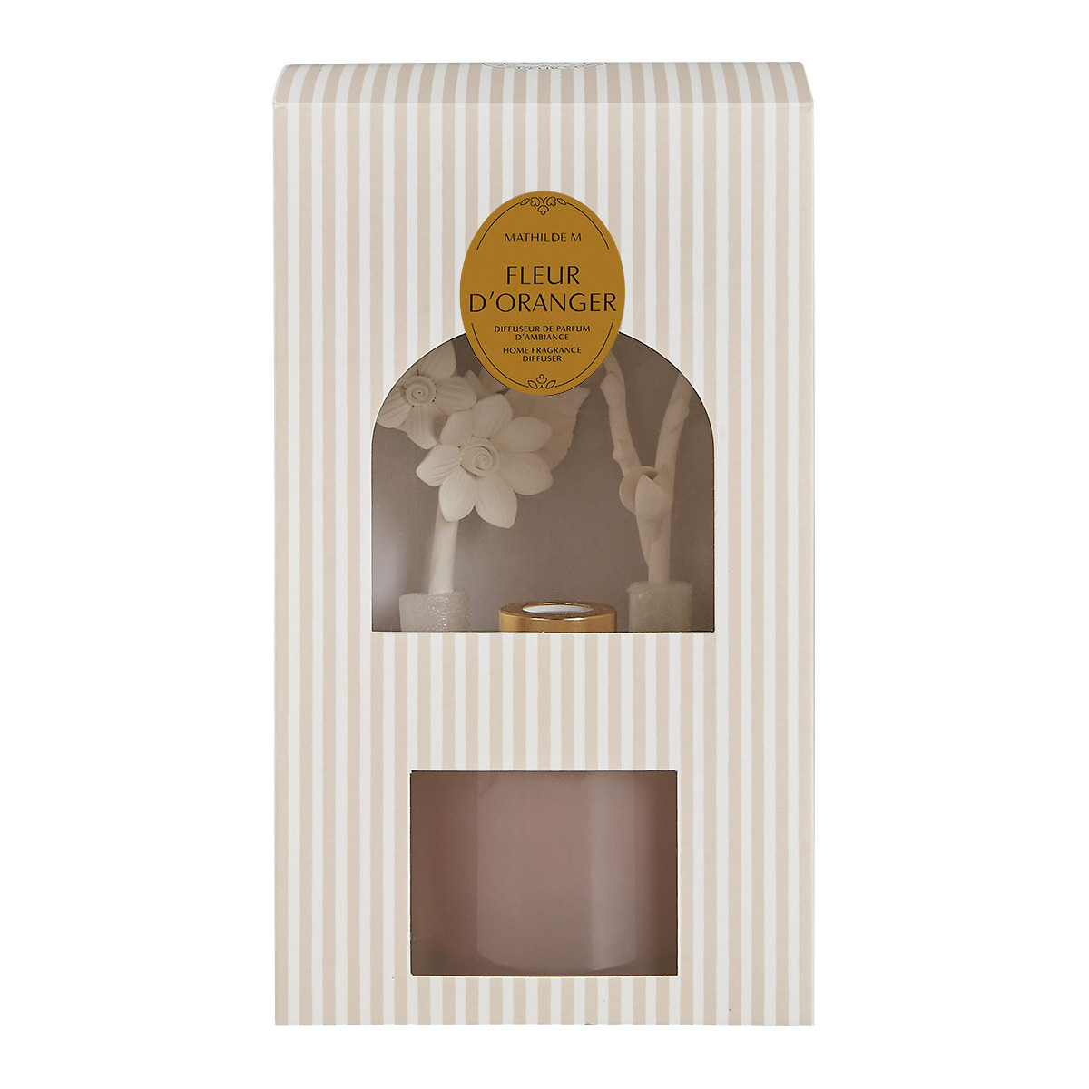Diffuseur parfum d'ambiance - Fleur d'Oranger transparent, MATHILDE M